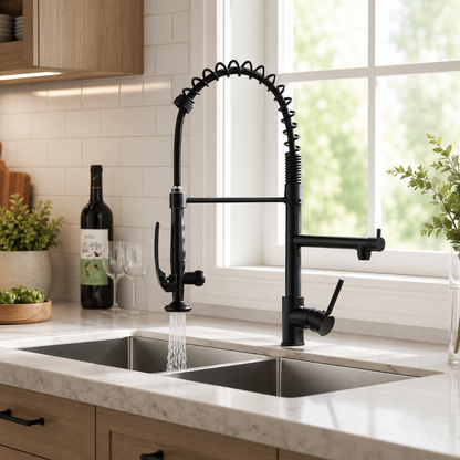 Kingswood Modern Pull-Out Kitchen Faucet