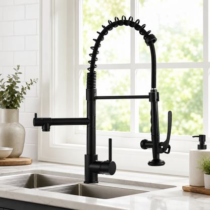 Kingswood Modern Pull-Out Kitchen Faucet