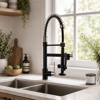Kingswood Modern Pull-Out Kitchen Faucet