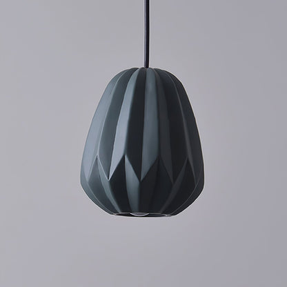 Papaya Resin Pendant Lamp
