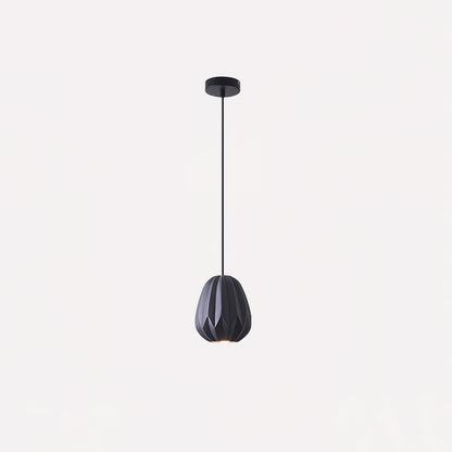 Papaya Resin Pendant Lamp