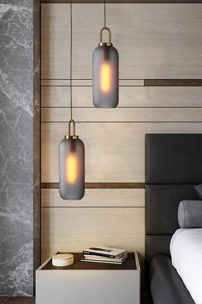 Pendulum Glass Swag Lights