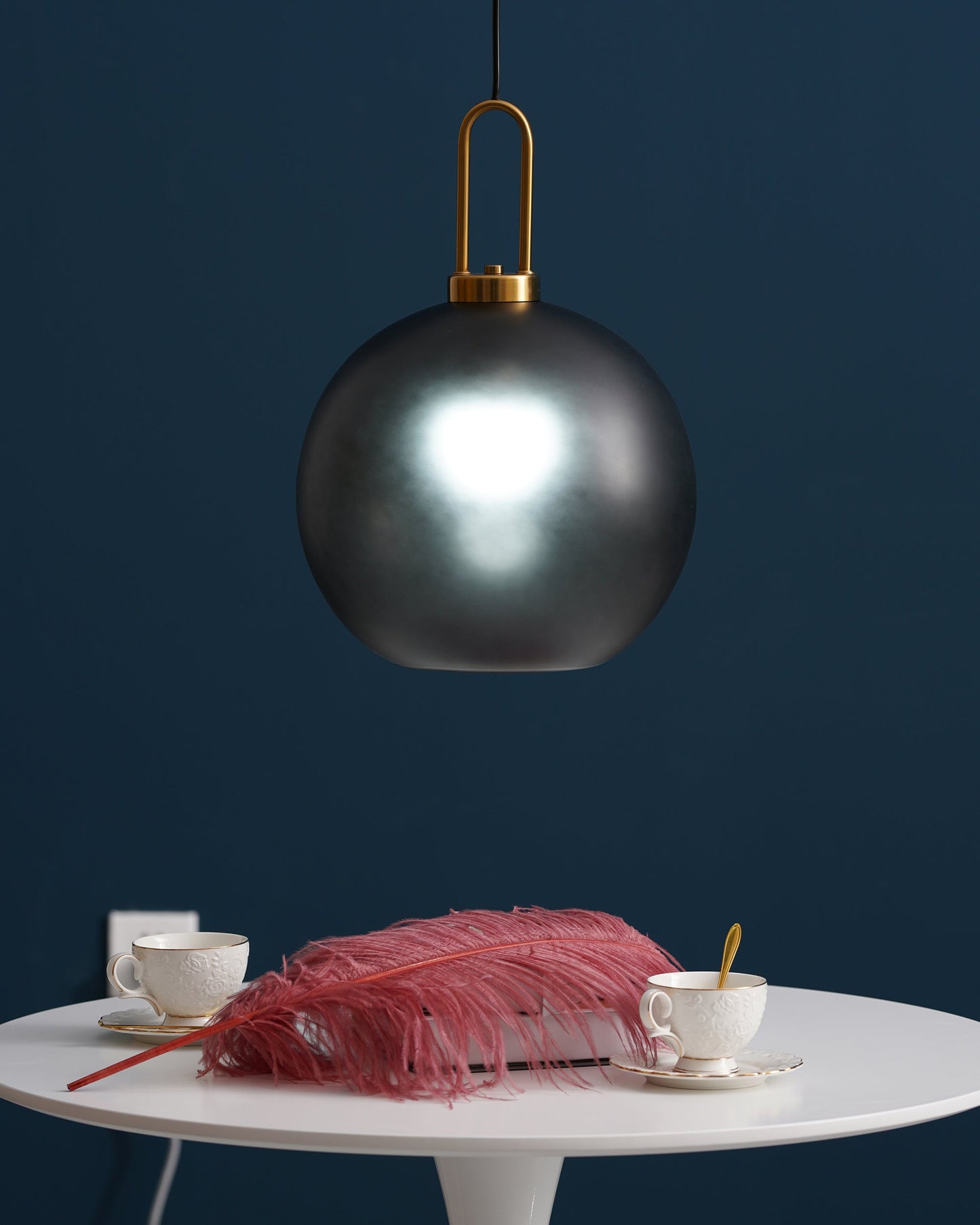Pendulum Glass Swag Lights