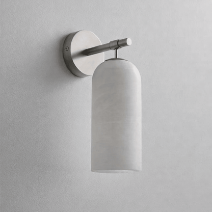 Close-up of alabaster texture on wall sconce | Casa Norex