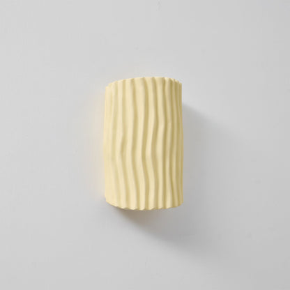 Pleated Resin Wall Lamp