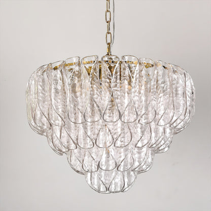Poliedri Glass Chandelier