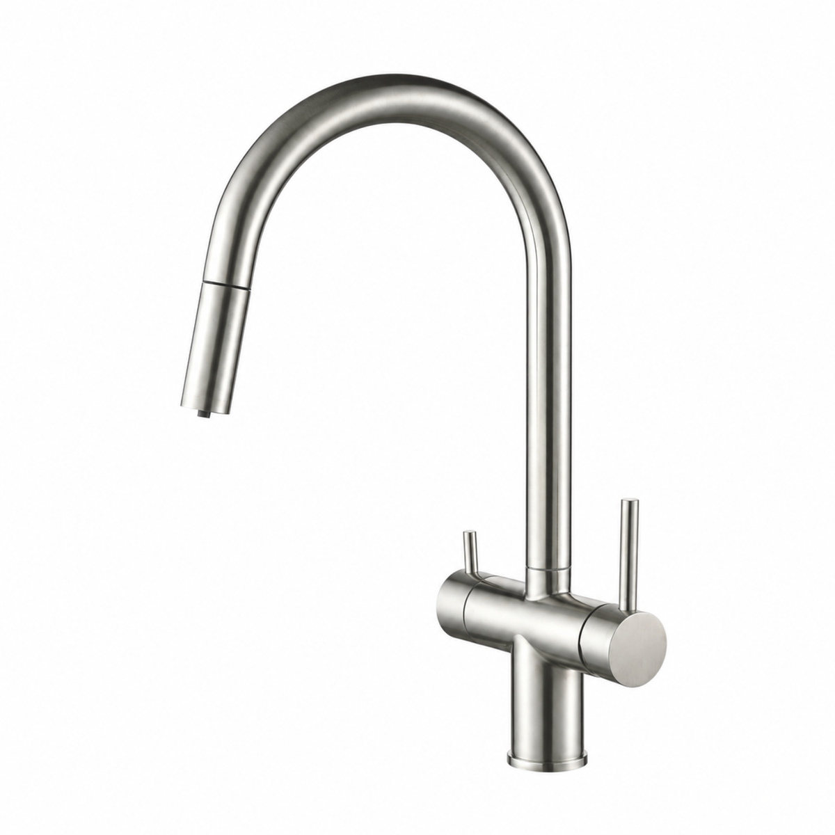 Ashland 3-Way Filtered Pull-Out Kitchen Faucet — ceramic disc cartridge | Casa Norex
