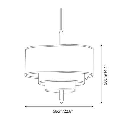 Raphia Pendant Lamp