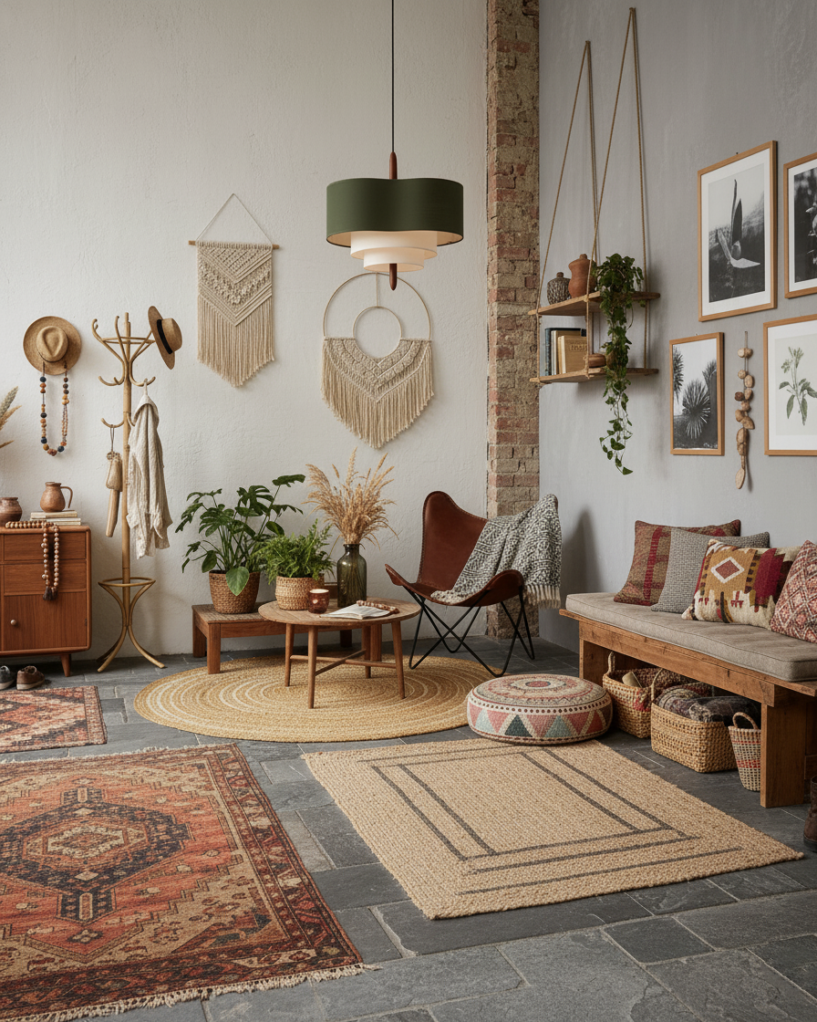Raphia Pendant Lamp