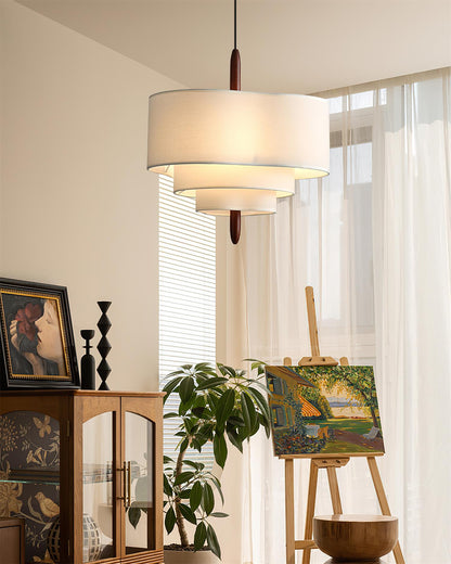 Raphia pendant lamp size and dimension diagram — Casa Norex