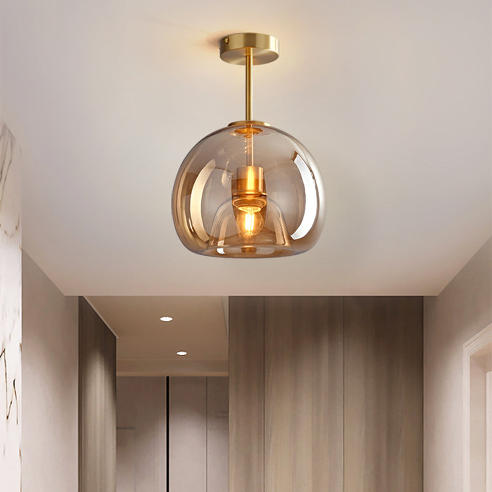 Retro ceiling light fixture detail — Casa Norex