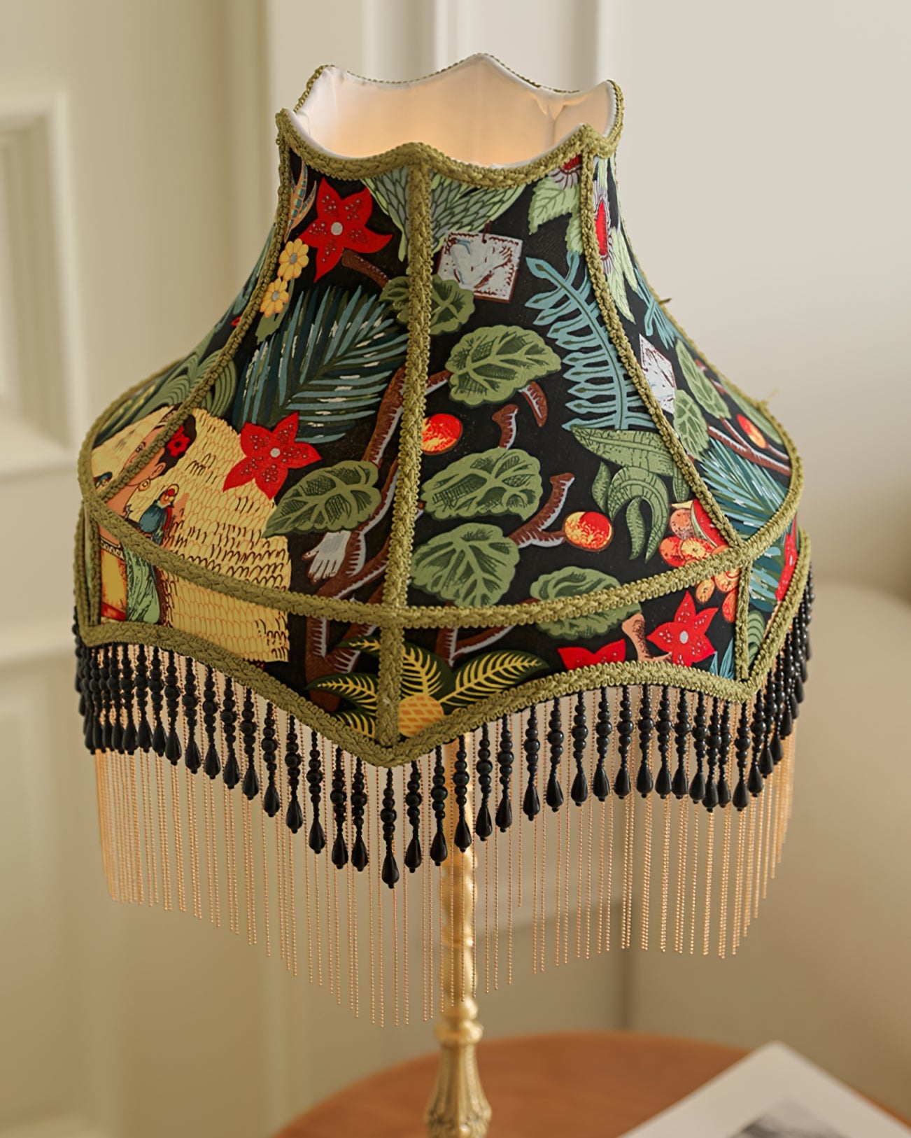 Retro Peony Table Light