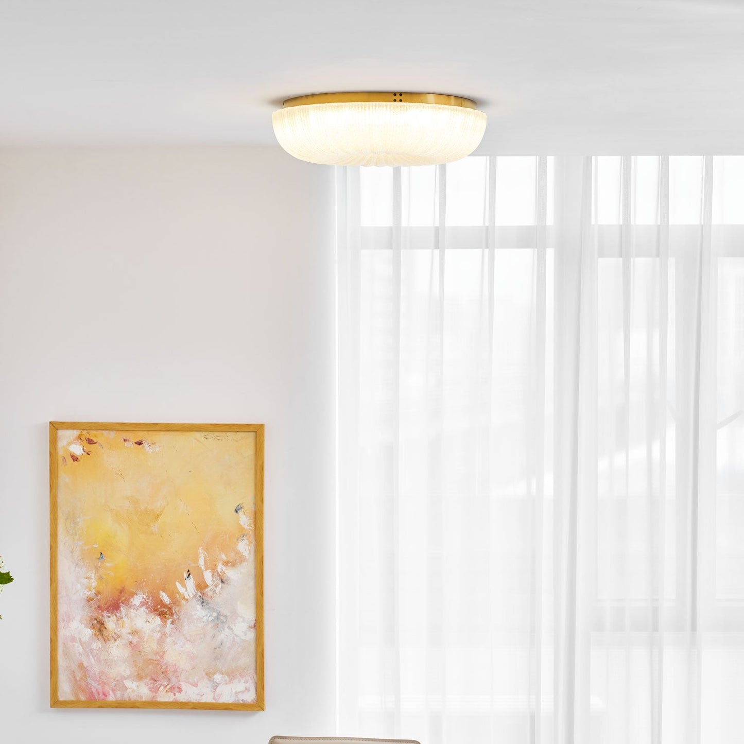Ripple Glass Ceiling Light