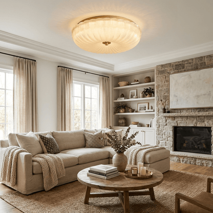 Ripple glass ceiling light large size — Casa Norex