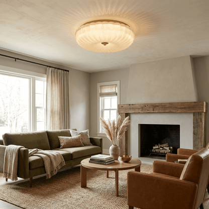 Ripple Glass Ceiling Light