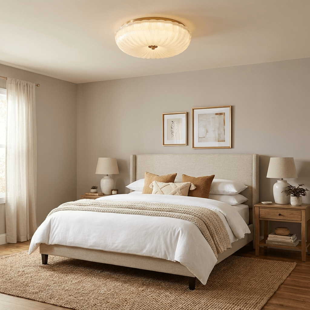 Ripple glass ceiling light size reference — Casa Norex