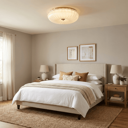 Ripple glass ceiling light size reference — Casa Norex