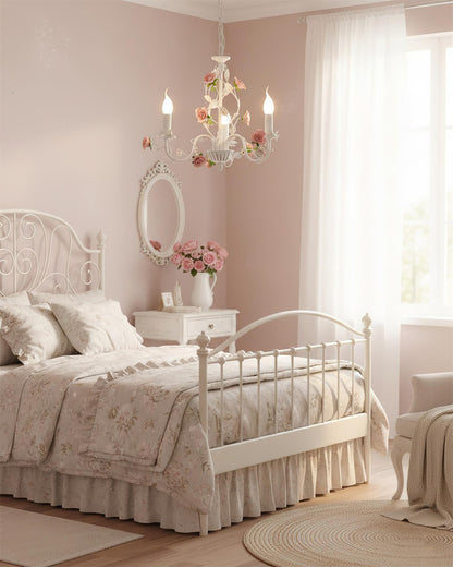 Rose Flowers Chandelier
