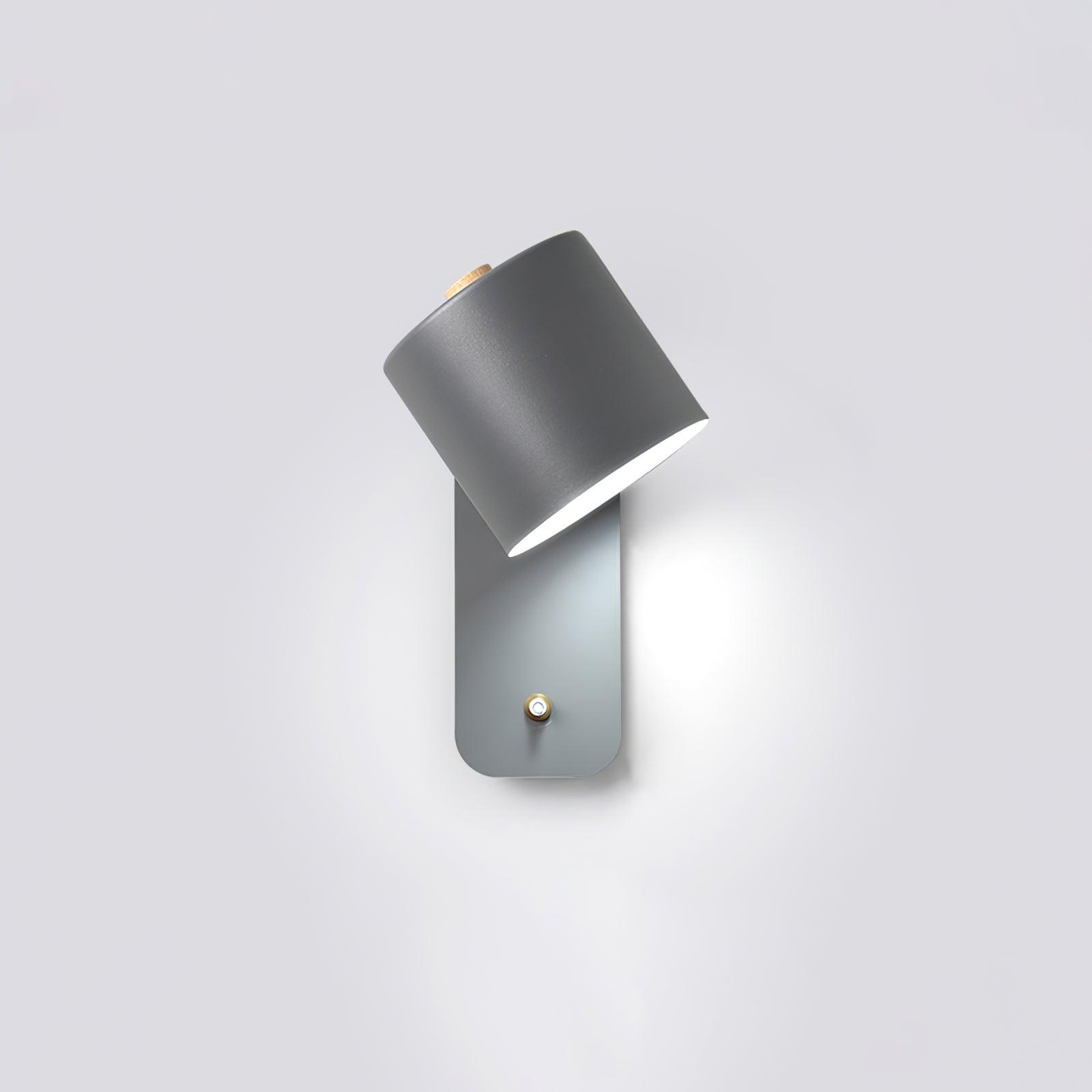 Close-up of 350 degree swivel joint on wall lamp | Casa Norex