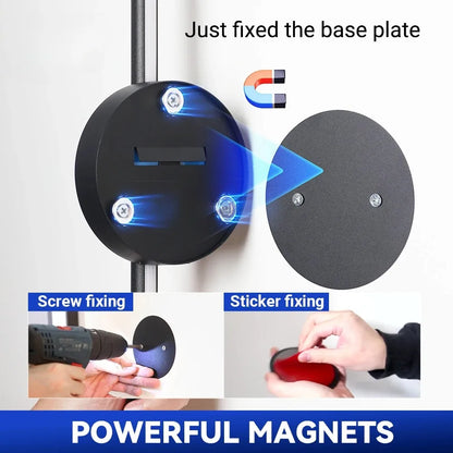 Magnetic rechargeable wall sconce dimming control detail — Casa Norex
