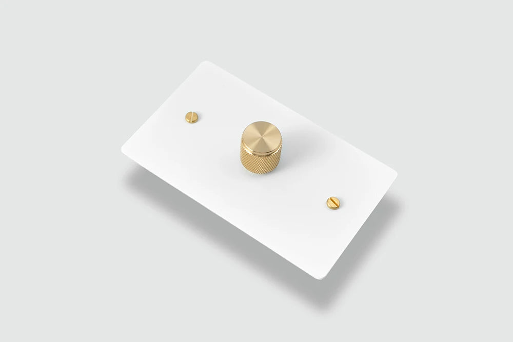 Rotary Knob Brass Dimmer Switch
