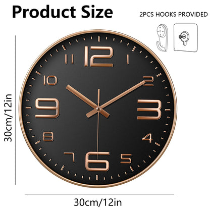 Punch-Free Dome Wall Clock packaging detail — Casa Norex