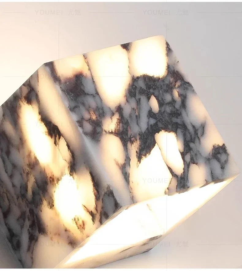 Nordic Marble Wall Sconce detail