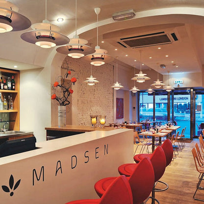 Colorful Layered Pendant Lights