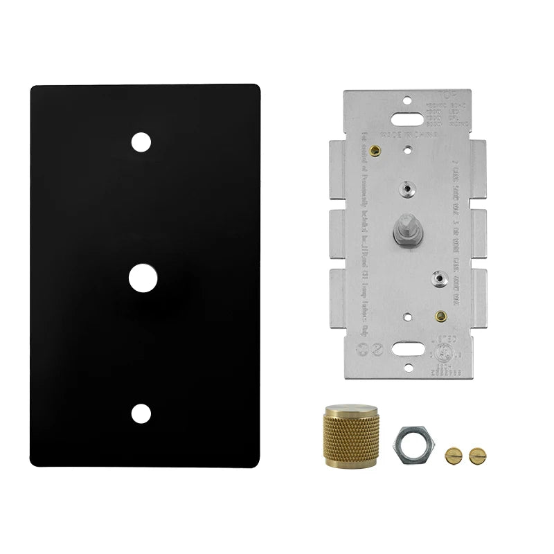 Rotary Knob Brass Dimmer Switch