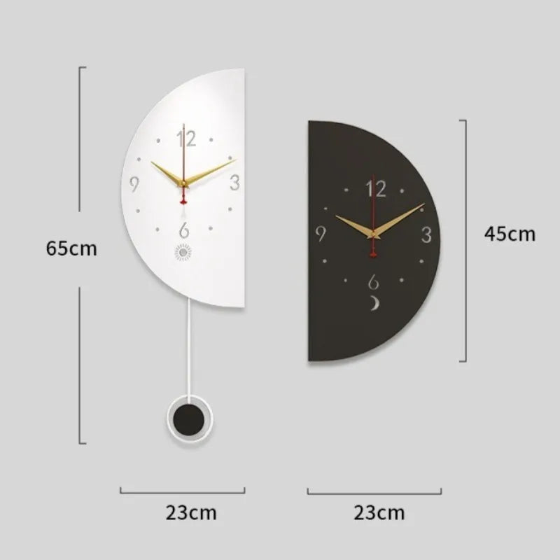Voice-Activated Corner Wall Clock packaging detail — Casa Norex