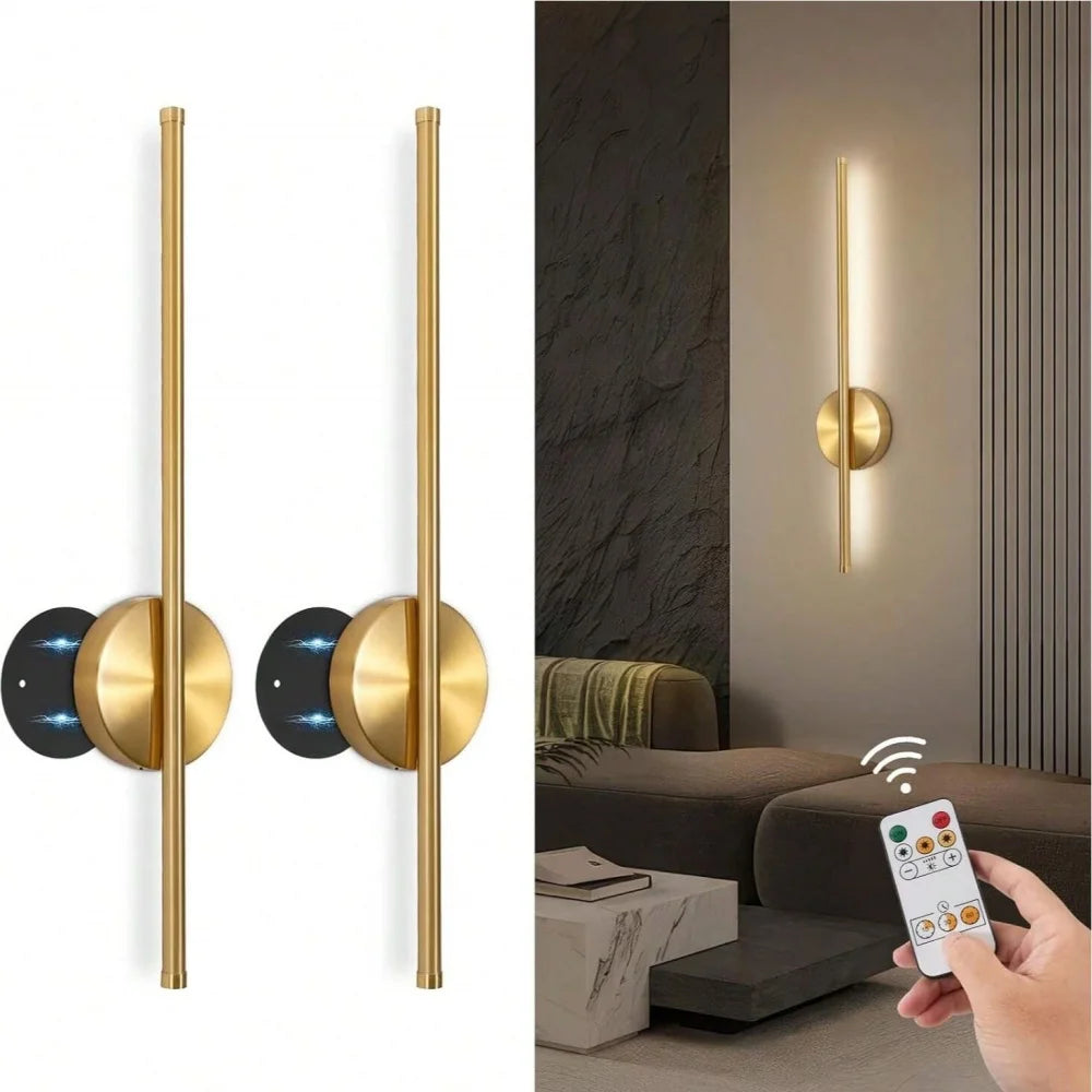 Close-up of magnetic rechargeable base on wall sconce | Casa Norex