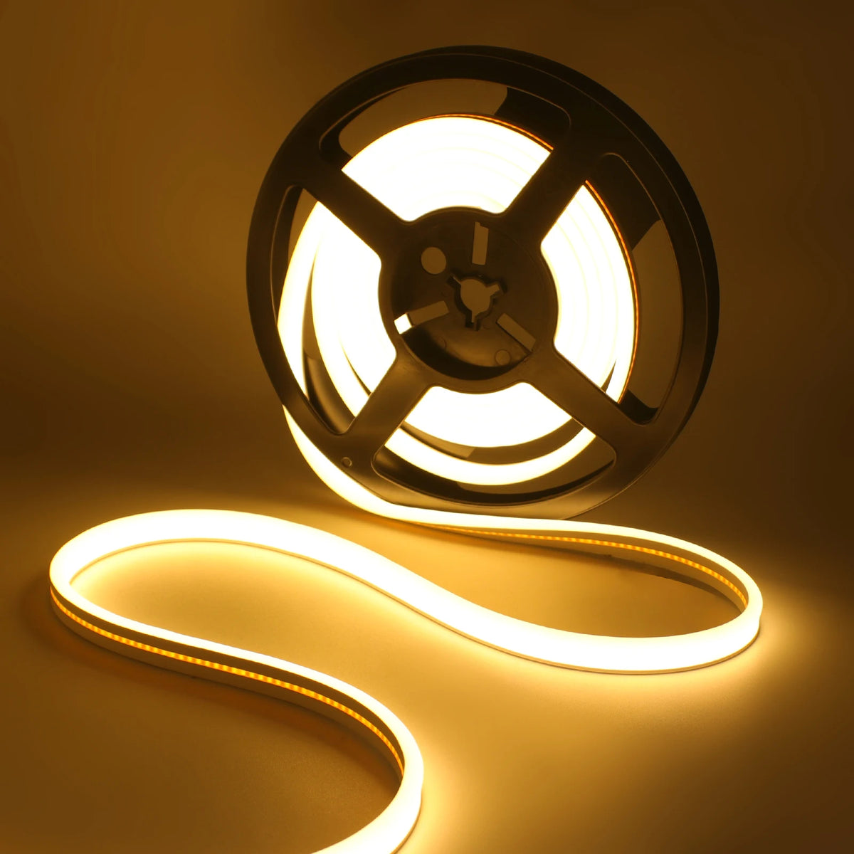 Warm White 3000K COB LED strip light option — Casa Norex