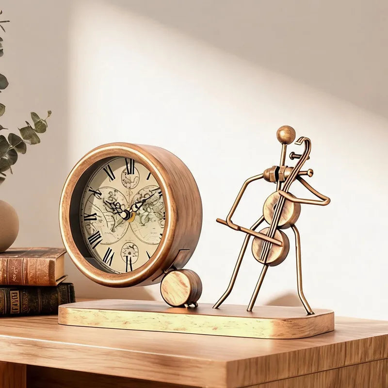 Figure Desk Clock detail view 7 — Casa Norex