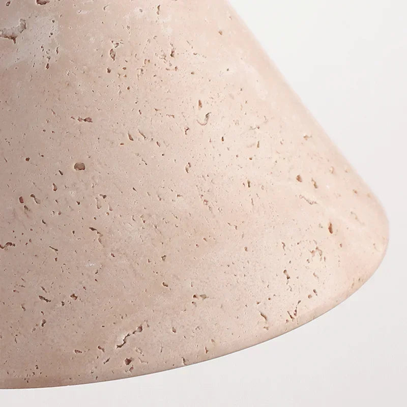 Japandi Natural Stone Wall Sconce