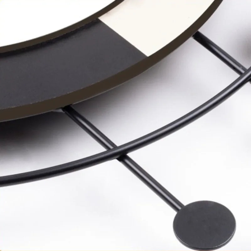 Metal & Wood Wall Clock packaging detail — Casa Norex