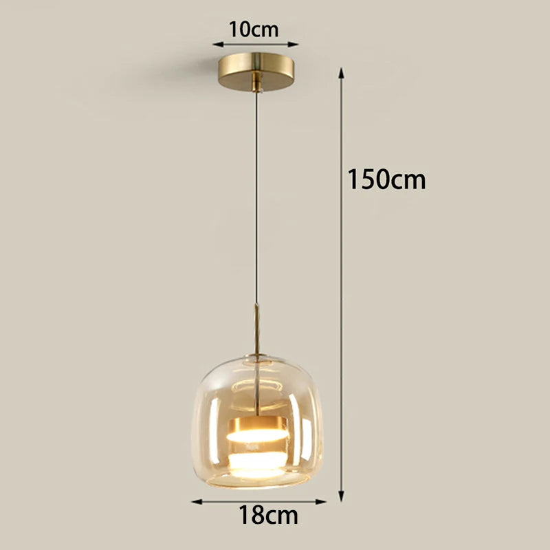 Halden pendant 3-head style A layout — black ironware | Casa Norex