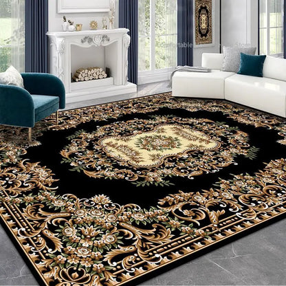 Adrina rug in bedroom setting as bedside mat | Casa Norex