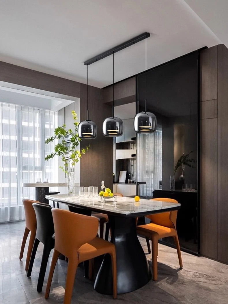 Halden Glass Cluster Pendant