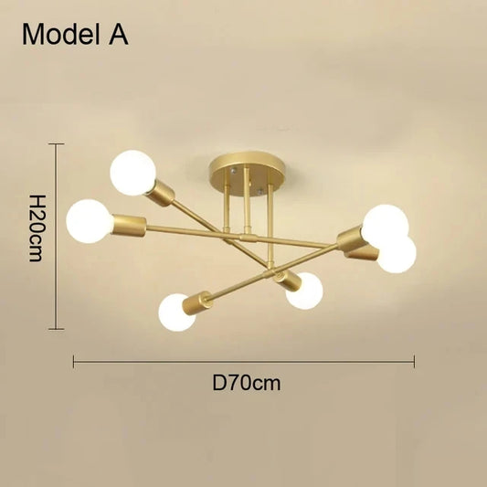 Nordic pendant light in bedroom setting — modern ceiling lamp | Casa Norex