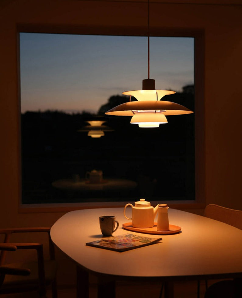 Colorful Layered Pendant Lights