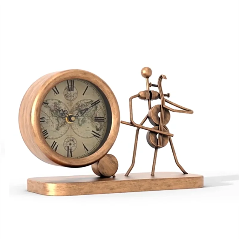 Figure Desk Clock detail view 2 — Casa Norex