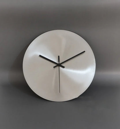 Ultra-Thin Metal Wall Clock office setting — Casa Norex