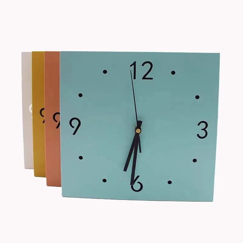 Square Corner Wall Clock packaging detail — Casa Norex