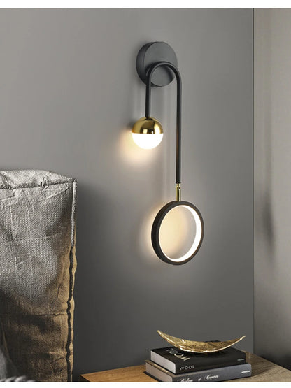 Round Ball Wall Sconce detail