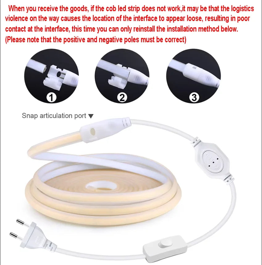 IP67 LED strip light for archway and canopy edges outdoors — Casa Norex