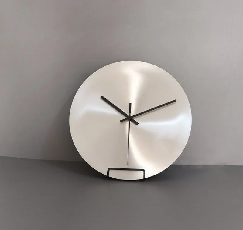 Ultra-Thin Metal Wall Clock gallery wall arrangement — Casa Norex