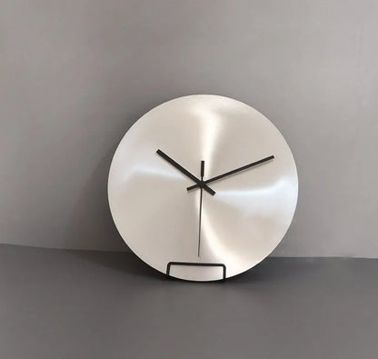 Ultra-Thin Metal Wall Clock gallery wall arrangement — Casa Norex