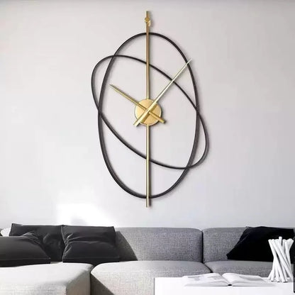 Illuminated Wall Clock 41x5x71cm size detail | Casa Norex