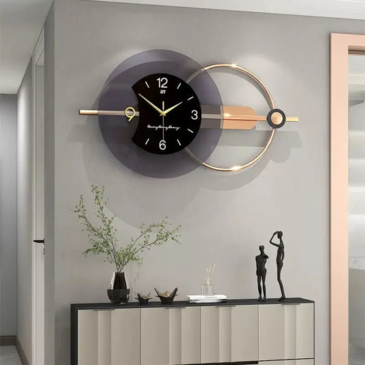Double-Layer Nordic Wall Clock