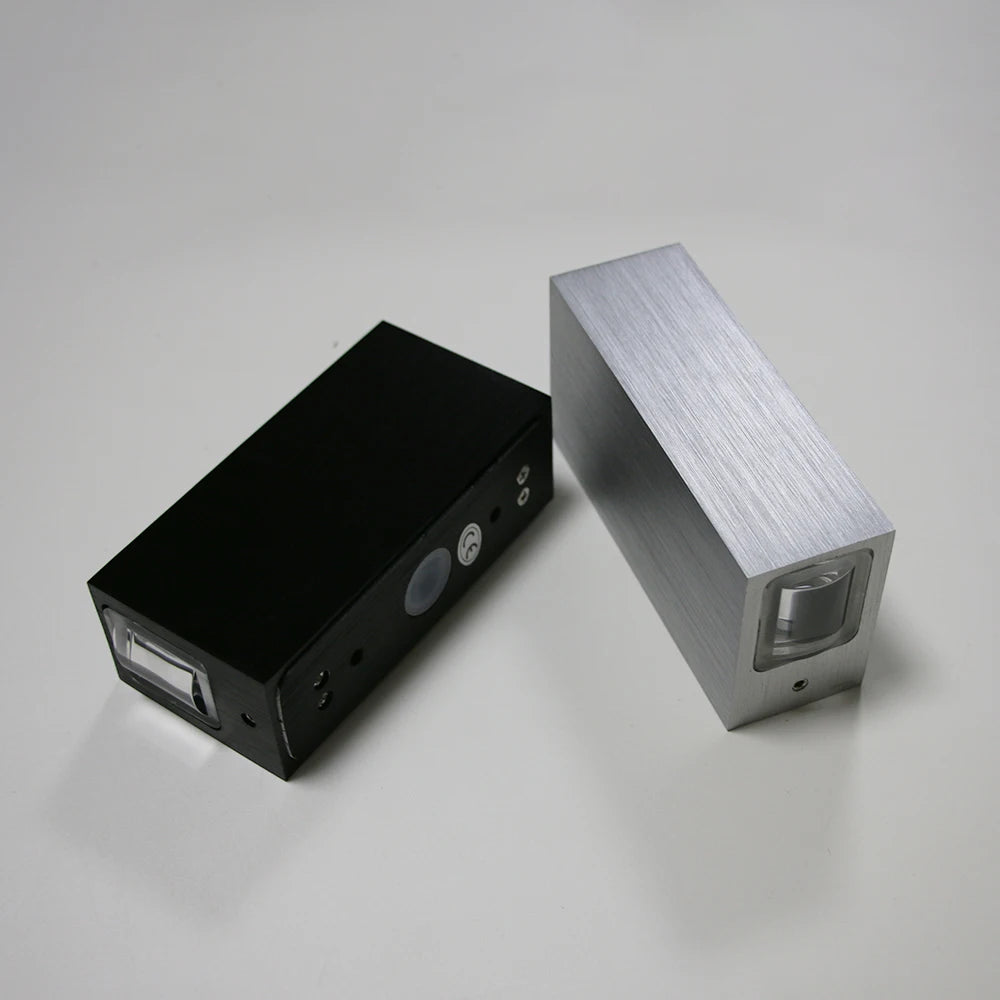 COB LED outdoor wall light rear mounting plate detail — Casa Norex